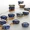 12 Pack: Sodalite Coin Beads, 14mm by Bead Landing™
